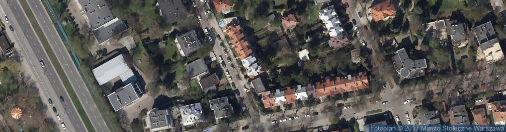 Zdjęcie satelitarne Dąbrowiecka ul.
