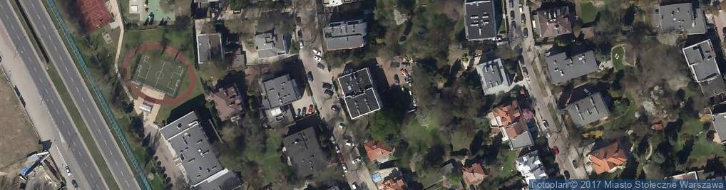 Zdjęcie satelitarne Dąbrowiecka ul.