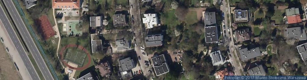 Zdjęcie satelitarne Dąbrowiecka ul.