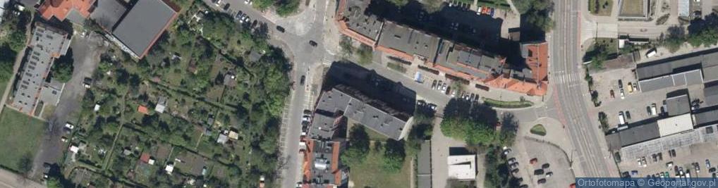 Zdjęcie satelitarne Dawida Jana Władysława ul.
