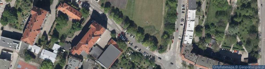 Zdjęcie satelitarne Dawida Jana Władysława ul.