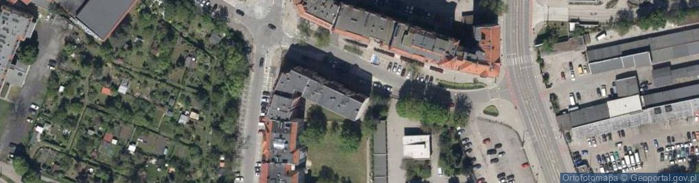 Zdjęcie satelitarne Dawida Jana Władysława ul.
