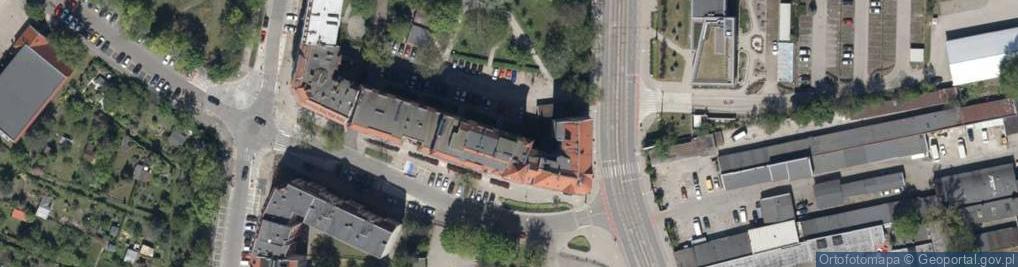 Zdjęcie satelitarne Dawida Jana Władysława ul.