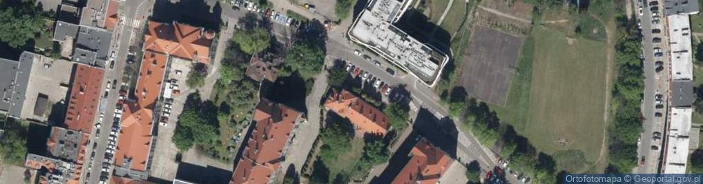 Zdjęcie satelitarne Dawida Jana Władysława ul.