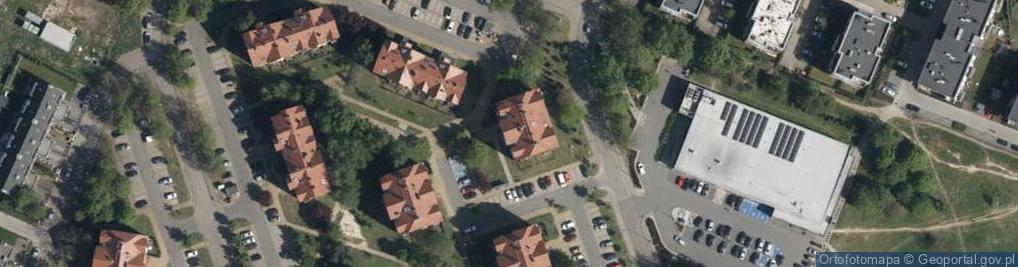 Zdjęcie satelitarne Daktylowa ul.