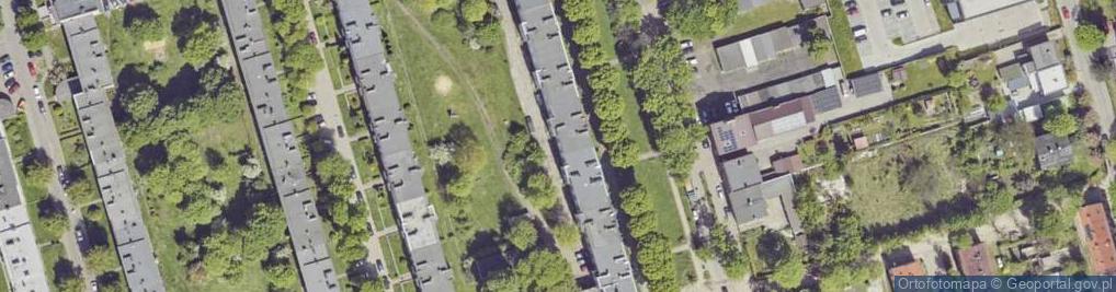 Zdjęcie satelitarne Damrota Konstantego, ks. ul.