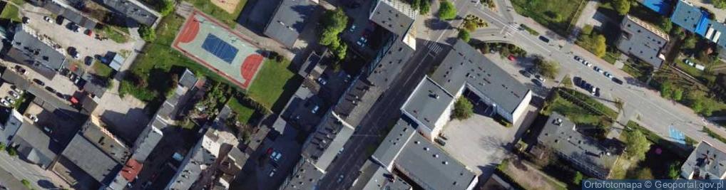 Zdjęcie satelitarne Dąbrowskiego Jarosława, gen. ul.