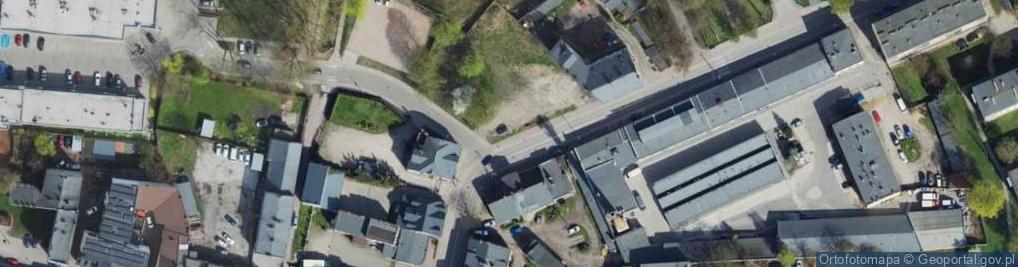 Zdjęcie satelitarne Dąbrowskiego Henryka, gen. ul.