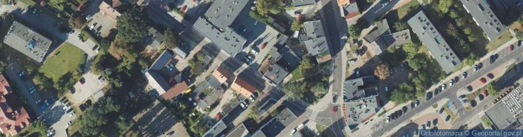 Zdjęcie satelitarne Dąbrowskiego Jarosława, gen. ul.