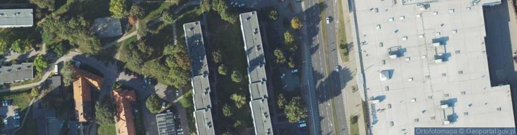 Zdjęcie satelitarne Dąbrówki ul.