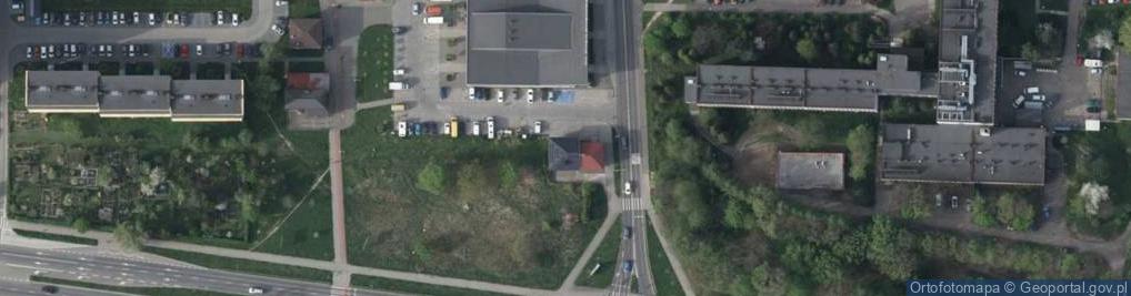 Zdjęcie satelitarne Dąbrowskiego ul.