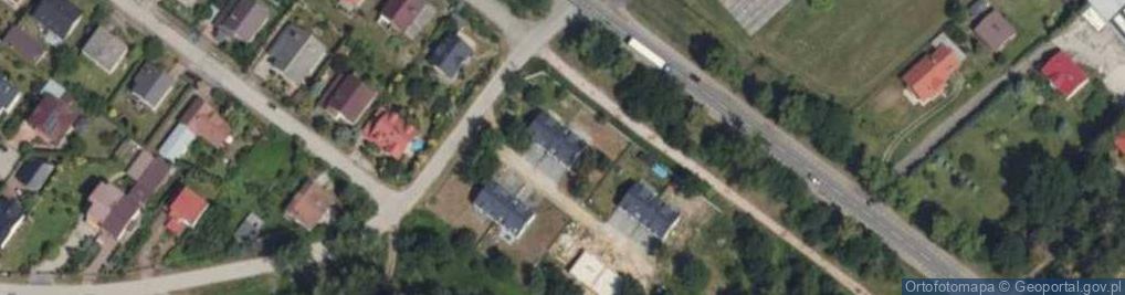Zdjęcie satelitarne Dębowa ul.