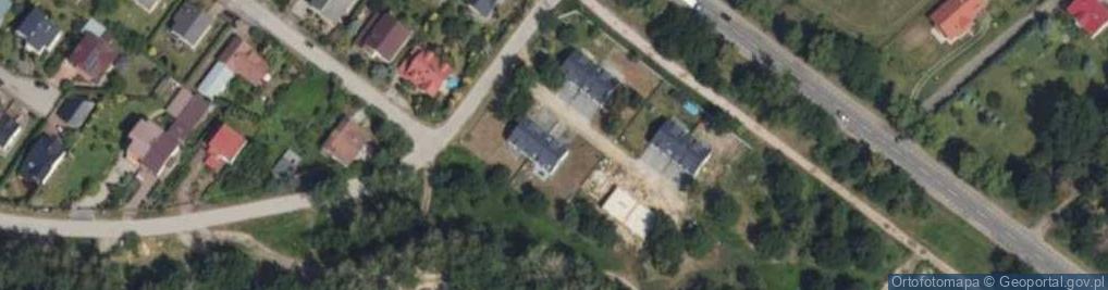 Zdjęcie satelitarne Dębowa ul.