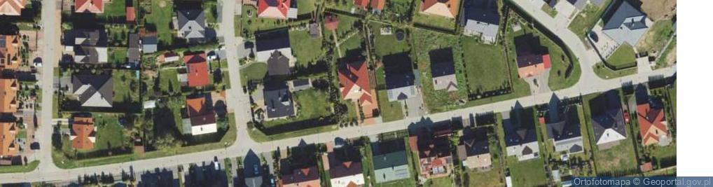 Zdjęcie satelitarne Dębowa ul.