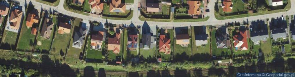 Zdjęcie satelitarne Dębowa ul.