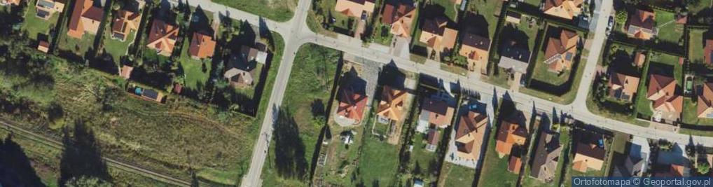 Zdjęcie satelitarne Dębowa ul.