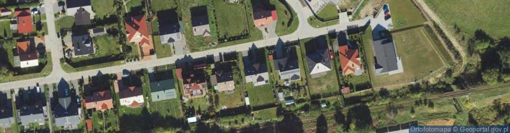 Zdjęcie satelitarne Dębowa ul.