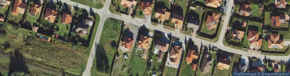 Zdjęcie satelitarne Dębowa ul.