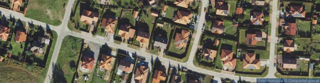 Zdjęcie satelitarne Dębowa ul.