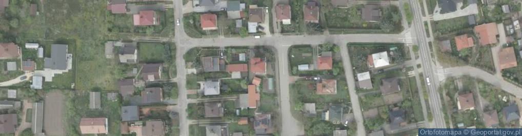 Zdjęcie satelitarne Dębowa ul.