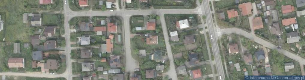 Zdjęcie satelitarne Dębowa ul.
