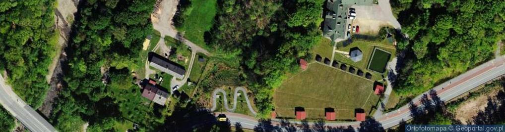 Zdjęcie satelitarne Dębowiec ul.