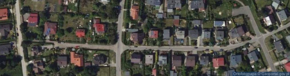 Zdjęcie satelitarne Dębowa ul.