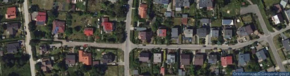 Zdjęcie satelitarne Dębowa ul.