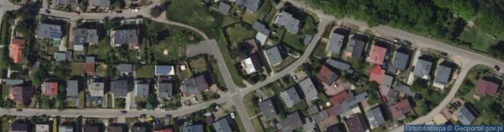 Zdjęcie satelitarne Dębowa ul.