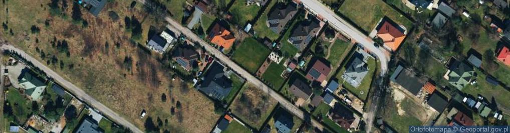Zdjęcie satelitarne Dębowa ul.