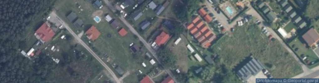 Zdjęcie satelitarne Dębowa ul.