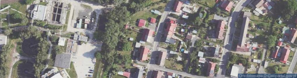 Zdjęcie satelitarne Dębowa ul.