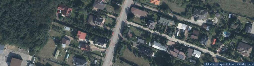 Zdjęcie satelitarne Dębowa ul.
