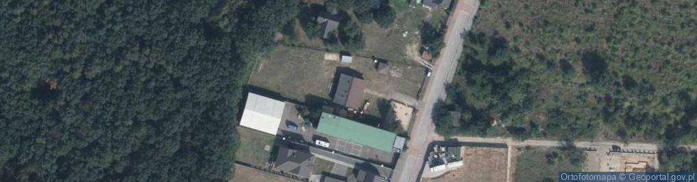 Zdjęcie satelitarne Dębowa ul.