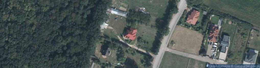 Zdjęcie satelitarne Dębowa ul.