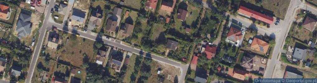 Zdjęcie satelitarne Dębowa ul.