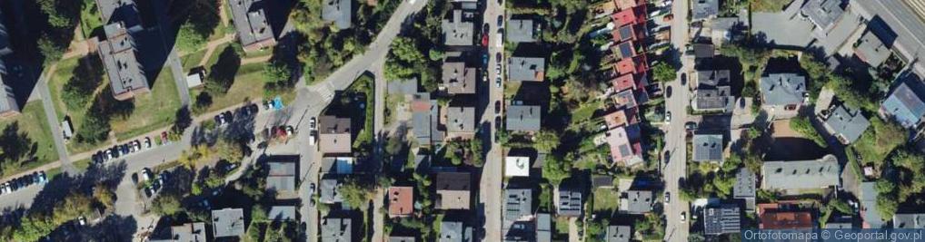 Zdjęcie satelitarne Dębowa ul.