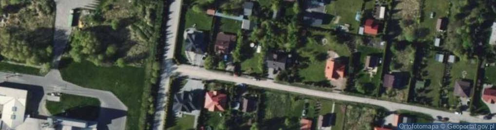 Zdjęcie satelitarne Dębowa ul.