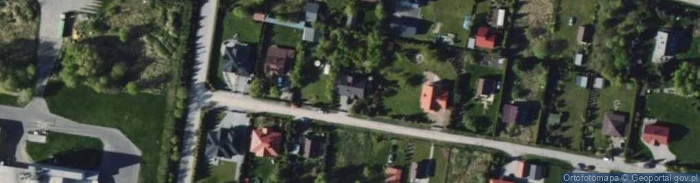 Zdjęcie satelitarne Dębowa ul.