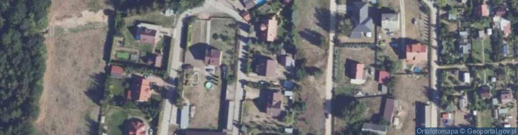 Zdjęcie satelitarne Dębowa ul.