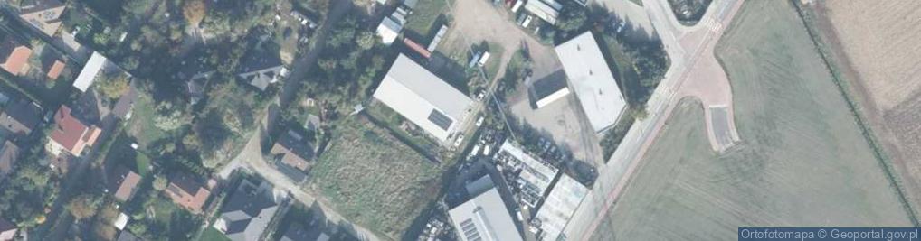 Zdjęcie satelitarne Dębowa ul.