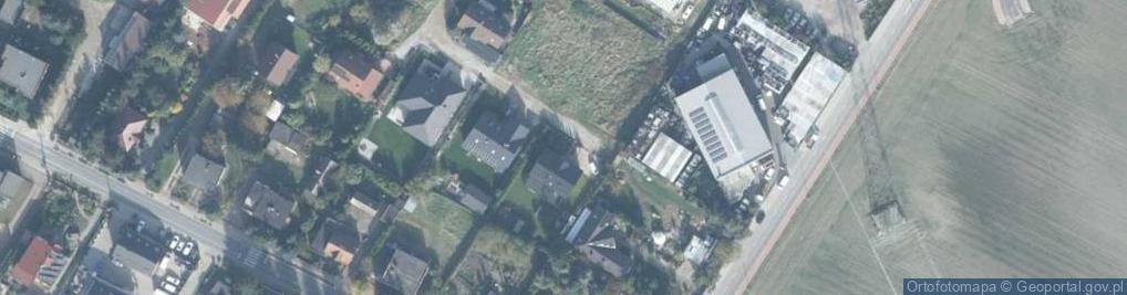 Zdjęcie satelitarne Dębowa ul.