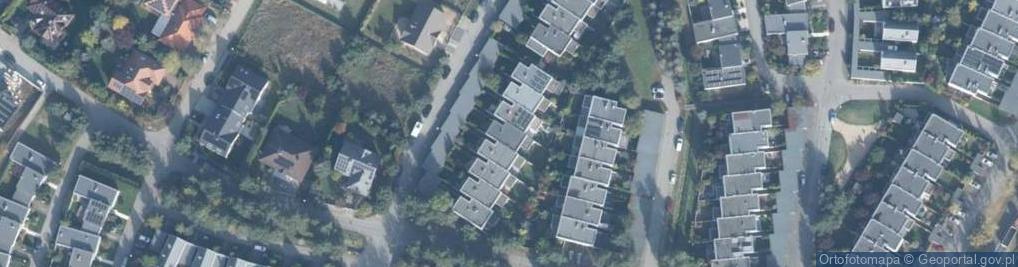 Zdjęcie satelitarne Dębowa ul.