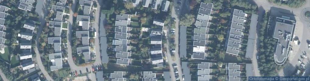 Zdjęcie satelitarne Dębowa ul.