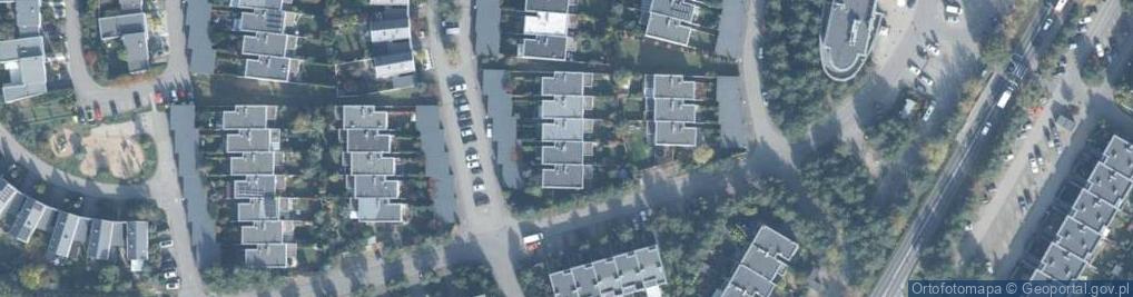 Zdjęcie satelitarne Dębowa ul.
