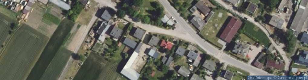 Zdjęcie satelitarne Dębowa ul.