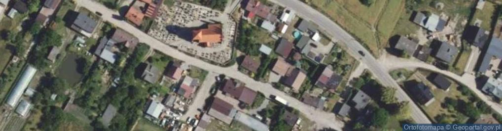 Zdjęcie satelitarne Dębowa ul.