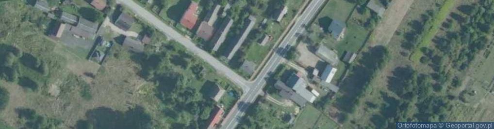 Zdjęcie satelitarne Dęba ul.