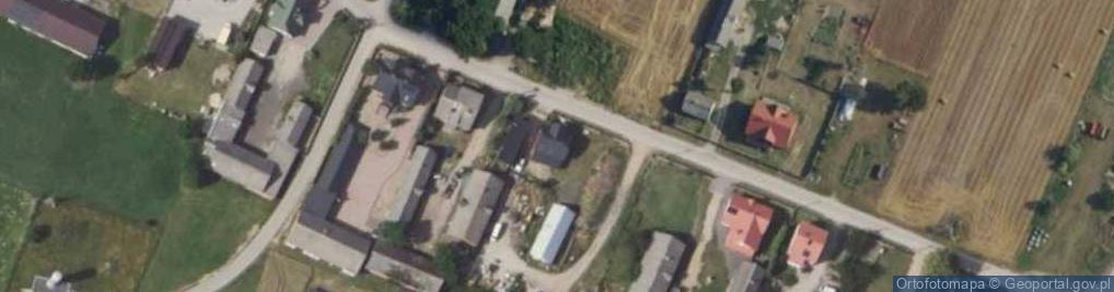Zdjęcie satelitarne Dębiny ul.