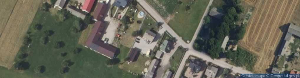 Zdjęcie satelitarne Dębiny ul.